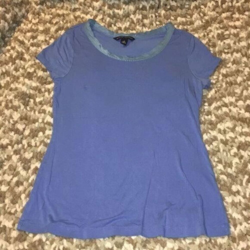 Purple Banana Republic short sleeve tee shirt